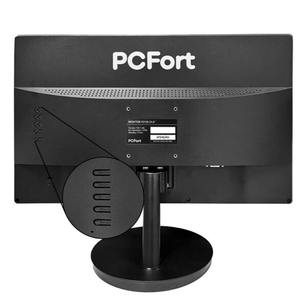 Monitor Empresarial Pcfort F2130 21,5" Led Full HD Vga - HDMI - VESA