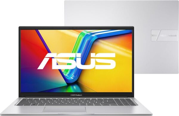 Notebook Asus Vivobook X1504VA-NJ1739 Intel Core i5 13ª Geração, Memória 8GB, Ssd 256GB, Tela 15.4" Full HD,  Silver