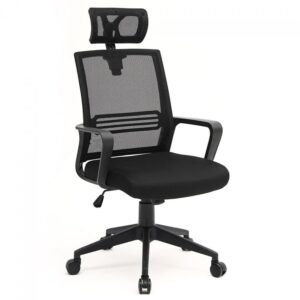 Cadeira Escritorio Diretor Ergonomica Preto(MOCH-DIRNBF/BK)