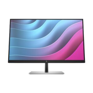MONITOR HP 24" IPS E24 G5 FHD HDMI / DISPLAYPORT / 4X USB / USB-B / VESA / PIVOT / AJUSTE ALTURA E ROTAÇÃO 6N6E9AA#ABA