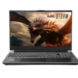 Notebook Avell Storm 305 i5 13420H RTX 3050 Black 144Hz 16Gb (2X8) DDR4 3200Mhz 500Gb