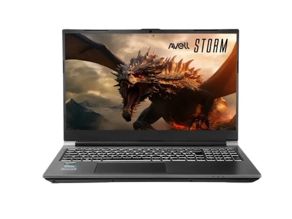 Notebook Avell Storm 305 i5 13420H RTX 3050 Black 144Hz 16Gb (2X8) DDR4 3200Mhz 500Gb