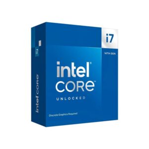Processador Intel Core i7 14700Kf, 3.4 GHz Frequência Maxima 5.6 GHz Turbo, 33 MB Cache, 20 Core, Fc LGA 1700, 28 Thread