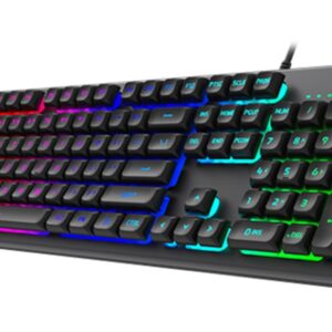 Teclado Gamer HP USB Led K500F Preto