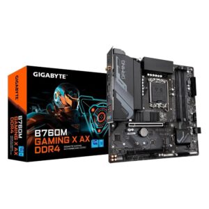 Placa Mae Gigabyte B760M Gaming X DDR5 Intel LGA 1700 Matx