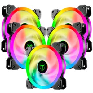 Kit Fan 5 Cooler 120X25Mm T Tgf515 RGB Preto