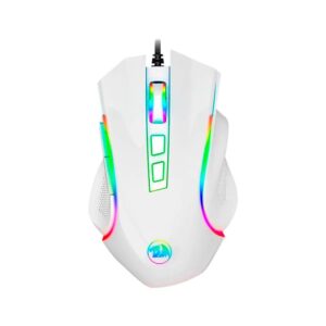 Mouse Gamer Redragon Griffin Lunar White M607w