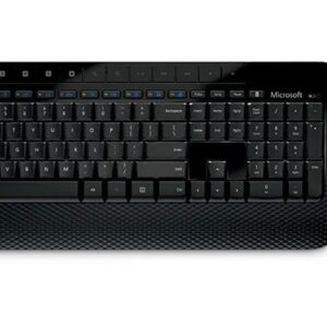 Kit Teclado e Mouse Microsoft Wireles 2000 Preto M7j 00021 0094738 01