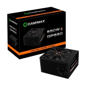 Fonte 650w Gamemax Gp650, 80 Plus Bronze Gp650