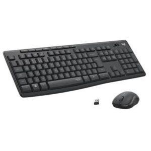 Kit Teclado E Mouse Logitech Wirelles Mk295