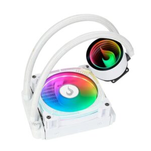 Water Cooler Gamer Rise Mode Aura Frost Pro, 120Mm Argb, Intel e AMD Branco Rm Wcz 05 Argb
