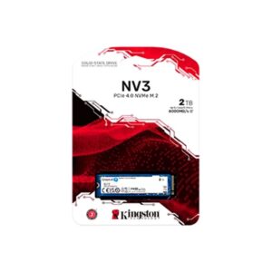 SSD M.2 1TB Kingston Nv3 Nvme Pcie Snv3S/1000G 6000/4000 Mb/s