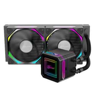 Water Cooler Kalkan Delta 240Mm Argb Preto Klk00050