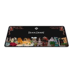 Mouse Pad Redragon 900X400X4Mm Flick Xl Black Desert P032Bd0.