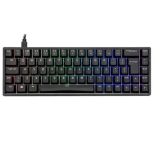 Teclado Mecanico Akko Preto Modelo 3061S Abnt2 Switch Orange