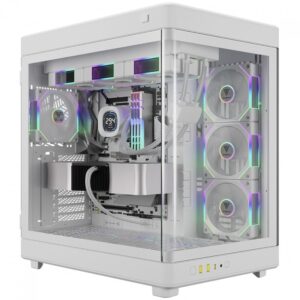 Gabinete Gamer Gamdias Neso P1 Pro Ww Branco Com 3 Fan