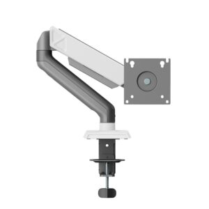 Suporte De Monitor Articulado Mecanico 17 A 32   Cinza E Branco   Sm 051Cb