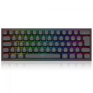 Teclado Magnetico Gamer Fidd 8K Hz Switch Pink K683 RGB Pt