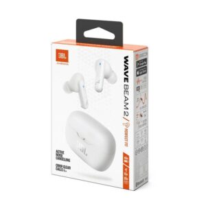Fone De Ouv.JBL Wave Beam 2 Nc Wht