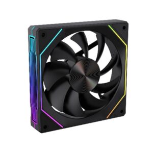 Fan Round5 Nordwind Reverse Pwm Argb 120Mm Black Box