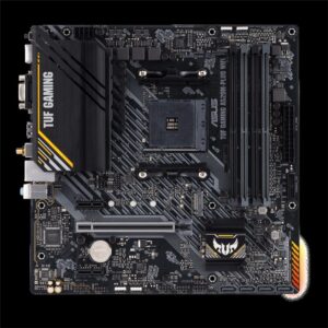 Placa Mãe Asus Tuf Gaming A520M Plus Wifi , AMD AM4, Matx, DDR4