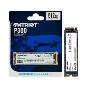 SSD 512GB M.2 2280 Pcie Gen3 X4 Nvme 1.3 P300 1700/1100 Mb/s Patriot P300P512Gm28