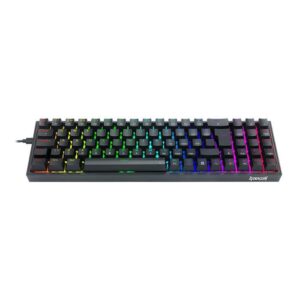 Teclado Mecanico Gamer Pollux RGB Preto Switch Blue
