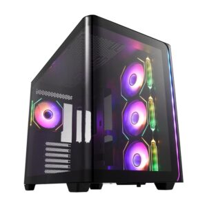 Gabinete Fsp M580 Plus Preto Com 4 Fan