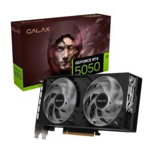 Placa De Vídeo Geforce RTX5050 8GB Black Gf 1 Click Oc 128Bits Gddr6 Galax 55Nsl8Mhdchd