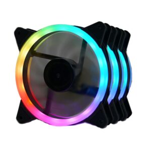 Kit C/ 3 Fans RGB 120X25Mm Gc F011