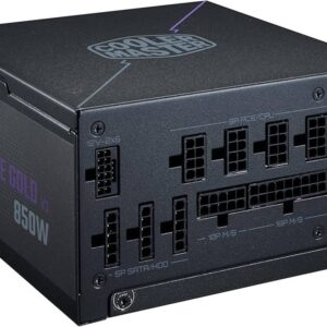 Fonte Cooler Master Atx 3.1 850W Mwe Gold 850 V3 Pfc Ativo 80 Plus Gold