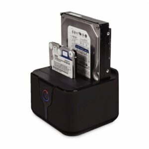 Dock Station Mymax - USB 3.0, HD Sata 2.5",  e HD 3.5" Preto (Mdck Hd05U3/Bk)