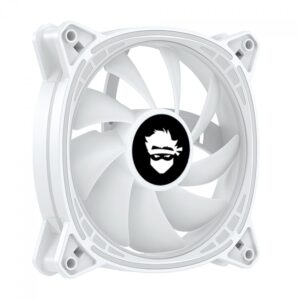 Kit Fan Com 3 Unidades Gamer Ninja Fuuton, Argb, 120Mm, White