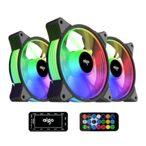 Kit Fan Aigo Ar12, 3X120Mm, Argb, Ar12 3In1