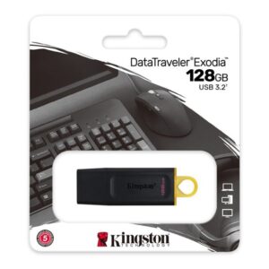 Pen Drive Kingston Datatraveler Exodia 128GB   USB 3.2   Dtx/128GB