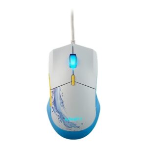 Mouse Optico Gamer USB Mm310 Street Fighter 6 Chun Li Branco Cooler Master