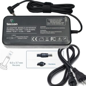 Fonte Para Notebook D 195V 923A 180W 74 Mm X 50 Mm