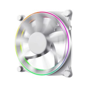 Cooler Gabinete Gamemax Gmx 12 Dbb W Big Bowl Argb 120X120X25Mm Branco