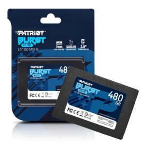SSD 480Gb Sata3 2.5 Burst Elite Patriot Pbe480Gs25Ssdr