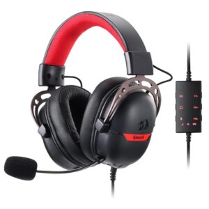 Headset Gamer Redragon Aurora Preto