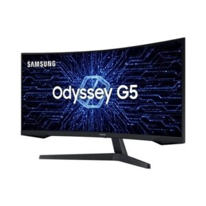 Monitor Samsung Gamer Curvo Odyssey 34" 165Hz 1Ms Wqhd Ultrawide HDMI Dp Freesync Premium Preto Lc34G55Twwlmzd