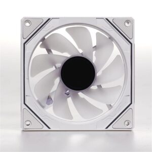 Fan 120Mm Cooler Liketec Enigma Snow Reverse Argb   Box