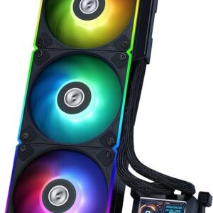 Water Cooler Hydroshift Lcd 360R Preto Com RGB E Display