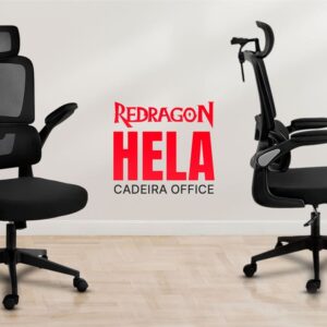 Cadeira Office Redragon Hela Preto C214 B
