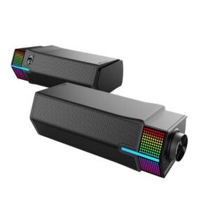 Caixa De Som Gamer Yorick RGB Preto