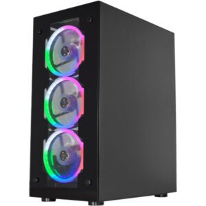 Pc Gamer - AMD Ryzen 5 5600Gt , Memória 16GB DDR4 (2X8Gb), SSD 512GB, Radeon Graphics, Gabinete Com 3 Fans, Fonte 500w