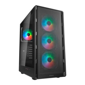 Gabinete Cougar Preto Airface Pure RGB Com 4 Fan 382Ga50.0001