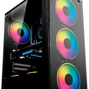 Pc Gamer - AMD Ryzen 7 5700g, Memória 16GB DDR4 (2X8Gb), SSD 512GB Radeon Graphics, Gabinete Com 3 Fans, Fonte 500w