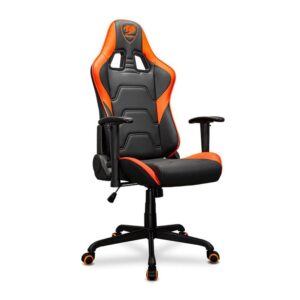 Cadeira Gamer Cougar Gaming Armor Elite Preto/Laranja
