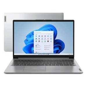 Notebook Lenovo Ideapad 1i - Intel Core I3-1215u, 8GB SSD 128GB Tela 15, 6" HD